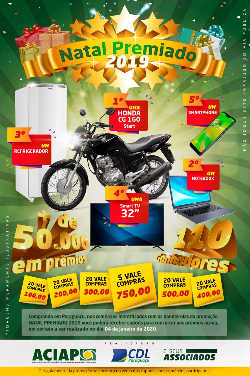 Leia mais sobre o artigo Natal Premiado 2019!