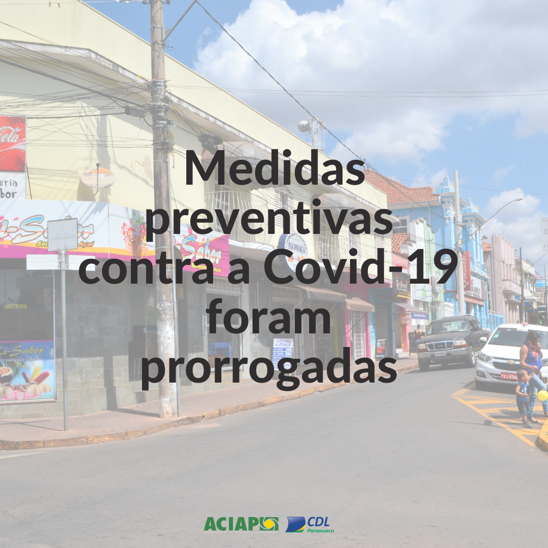 Leia mais sobre o artigo Novo decreto prorroga medidas preventivas para o funcionamento de atividades não essenciais
