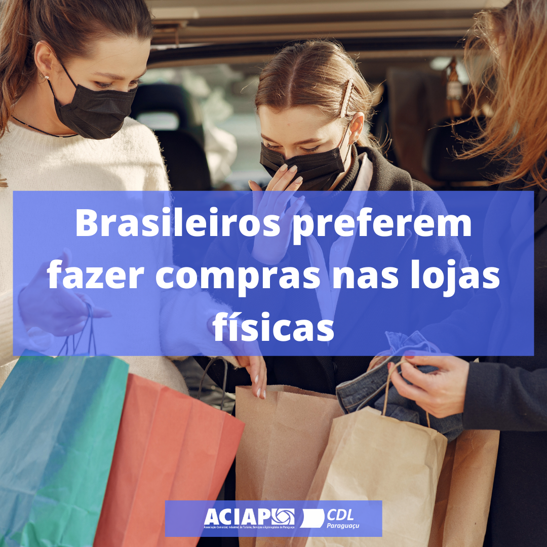 Leia mais sobre o artigo Pesquisa revela que mais da metade dos brasileiros entrevistados ainda prefere fazer suas compras nas lojas físicas, mesmo que de forma diferente.