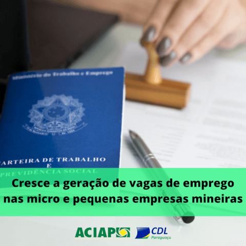 Leia mais sobre o artigo Minas Gerais segue em segundo lugar na geração de empregos pelas MPE