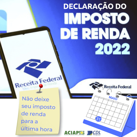 No momento, você está visualizando Prazo para declaração do IR termina dia 31 de maio
