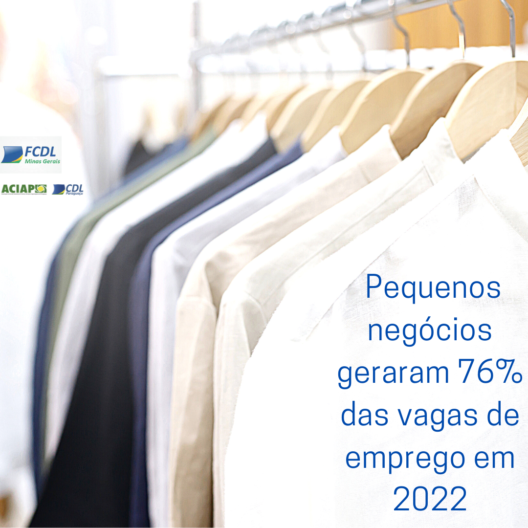 Leia mais sobre o artigo Apenas em abril, os pequenos negócios foram responsáveis pela abertura de 84% das vagas formais no mês