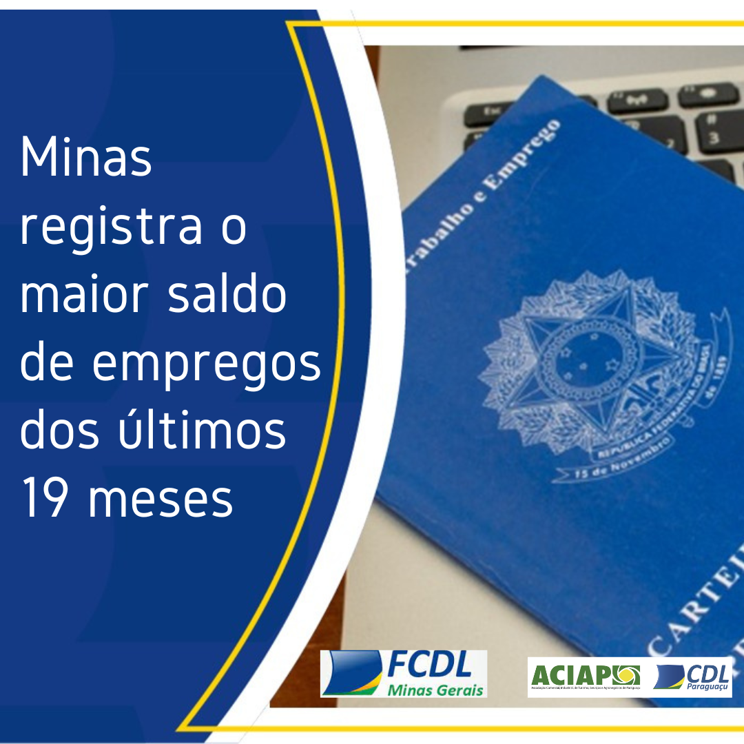 Leia mais sobre o artigo Em março, foram 38.730 postos de trabalho abertos em Minas Gerais